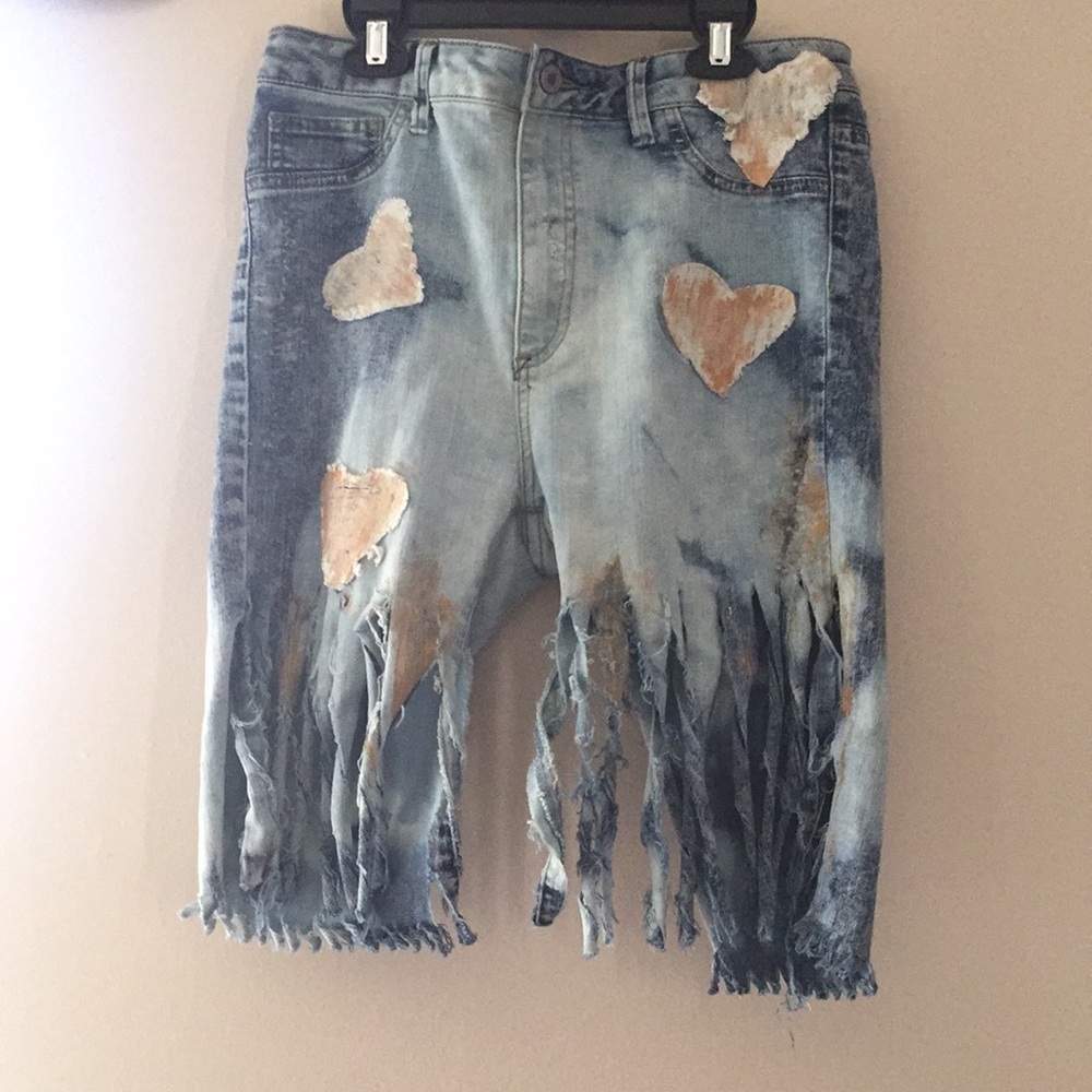 Altered Shredded Shorts